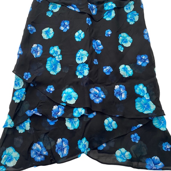 NWT Evan-Picone Floral Print V-Neck Sleeveless Dress Size 8 - Picture 10 of 14